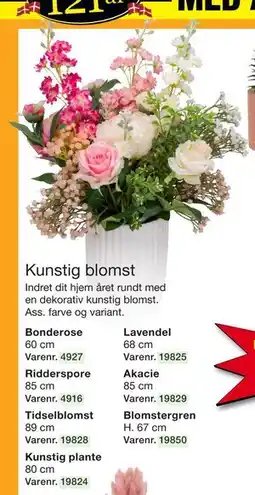 Harald Nyborg Kunstig blomst, DKK 19 tilbud