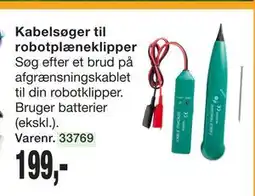 Harald Nyborg Kabelsøger til robotplæneklipper, DKK 199 tilbud