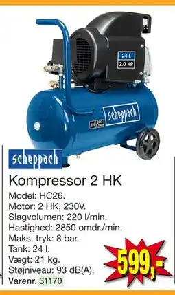 Harald Nyborg Kompressor 2 HK, DKK 599 tilbud