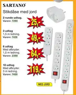Harald Nyborg Stikdåse med jord tilbud