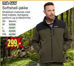 Harald Nyborg Softshell-jakke, DKK 299 tilbud