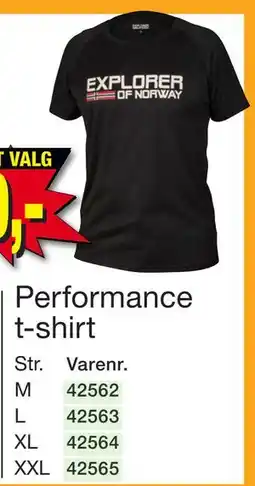Harald Nyborg Performance t-shirt, DKK 69 tilbud