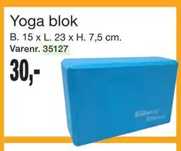 Harald Nyborg Yoga blok, DKK 30 tilbud