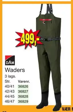 Harald Nyborg Waders, DKK 499 tilbud