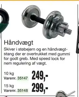 Harald Nyborg Håndvægt tilbud