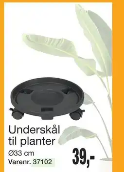 Harald Nyborg Underskål til planter, DKK 39 tilbud