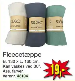 Harald Nyborg Fleecetæppe, DKK 19 tilbud