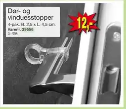 Harald Nyborg Dør- og vinduesstopper, DKK 12 tilbud