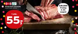 Kvickly Dansk Kalv entrecote tilbud
