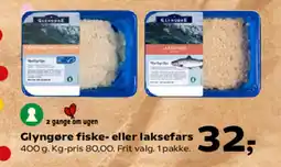 Kvickly Glyngøre fiske- eller laksefars tilbud