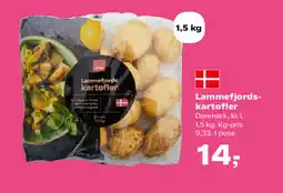 Kvickly Lammefjords kartofler tilbud