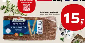 Kvickly Schulstad levebrød tilbud