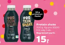 Kvickly Protein shake tilbud