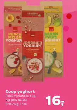 Kvickly Coop yoghurt tilbud