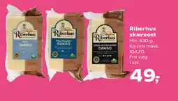 Kvickly Riberhus skæreost tilbud
