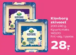 Kvickly Klovborg skiveost tilbud
