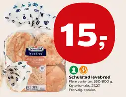 Kvickly Schulstad levebrød tilbud