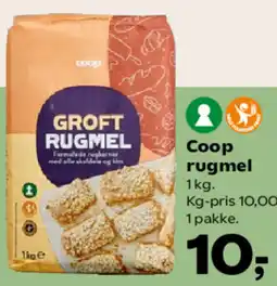 Kvickly Coop rugmel tilbud