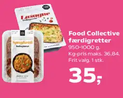 Kvickly Food Collective færdigretter tilbud