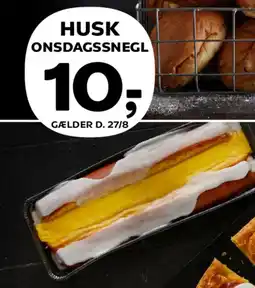 Kvickly HUSK ONSDAGSSNEGL tilbud