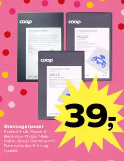 Kvickly Støvsugerposer tilbud