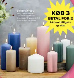 Kvickly Bloklys 3 for 2 tilbud