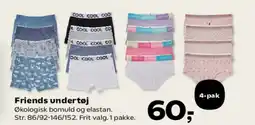 Kvickly Friends undertøj tilbud