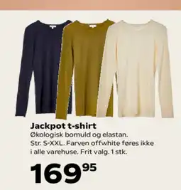 Kvickly Jackpot t-shirt tilbud