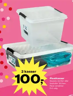 Kvickly Plastkasser tilbud