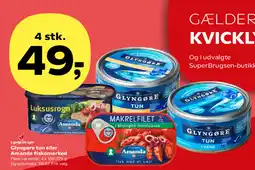 Kvickly Glyngøre tun eller Amanda fiskemarked tilbud