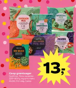 SuperBrugsen Coop grøntsager tilbud