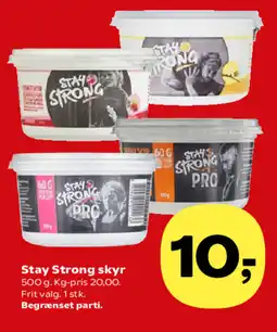 SuperBrugsen Stay Strong skyr tilbud