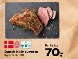 SuperBrugsen Dansk Kalv cuvette tilbud