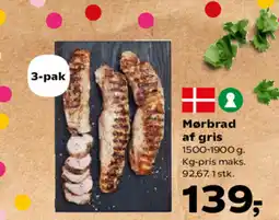 SuperBrugsen Mørbrad af gris tilbud