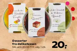SuperBrugsen Desserter fra delikatessen tilbud