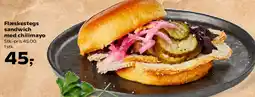 SuperBrugsen Flæskestegs sandwich med chilimayo tilbud