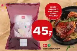 SuperBrugsen Coop dansk hel kylling tilbud