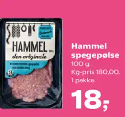 SuperBrugsen Hammel spegepølse tilbud
