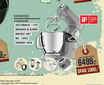 Skousen køkkenmaskine tilbud