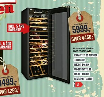 Skousen vinkøleskab tilbud