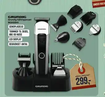 Grundig hårklippesæt MGK6841