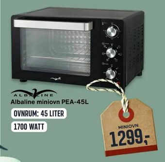 Skousen Albaline miniovn PEA-45L tilbud