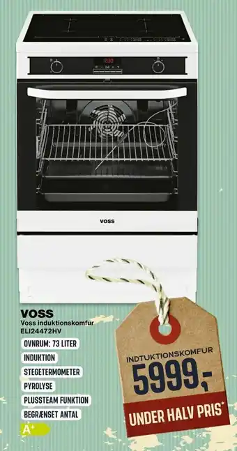 Skousen Voss induktionskomfur ELI24472HV tilbud