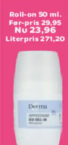 SuperBrugsen Derma Roll-on tilbud