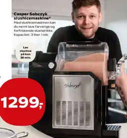 SuperBrugsen Casper Sobczyk slushicemaskine tilbud