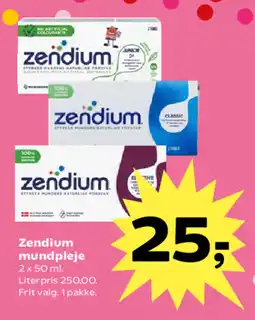 SuperBrugsen Zendium mundpleje tilbud