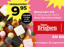 SuperBrugsen Bland selv slik tilbud