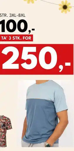 Dansk Outlet T-shirt med print tilbud
