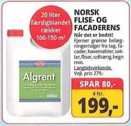 Farveland Norsk flise- og facaderens tilbud