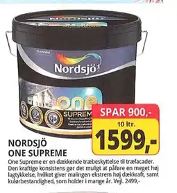Farveland Nordsjö one supreme tilbud